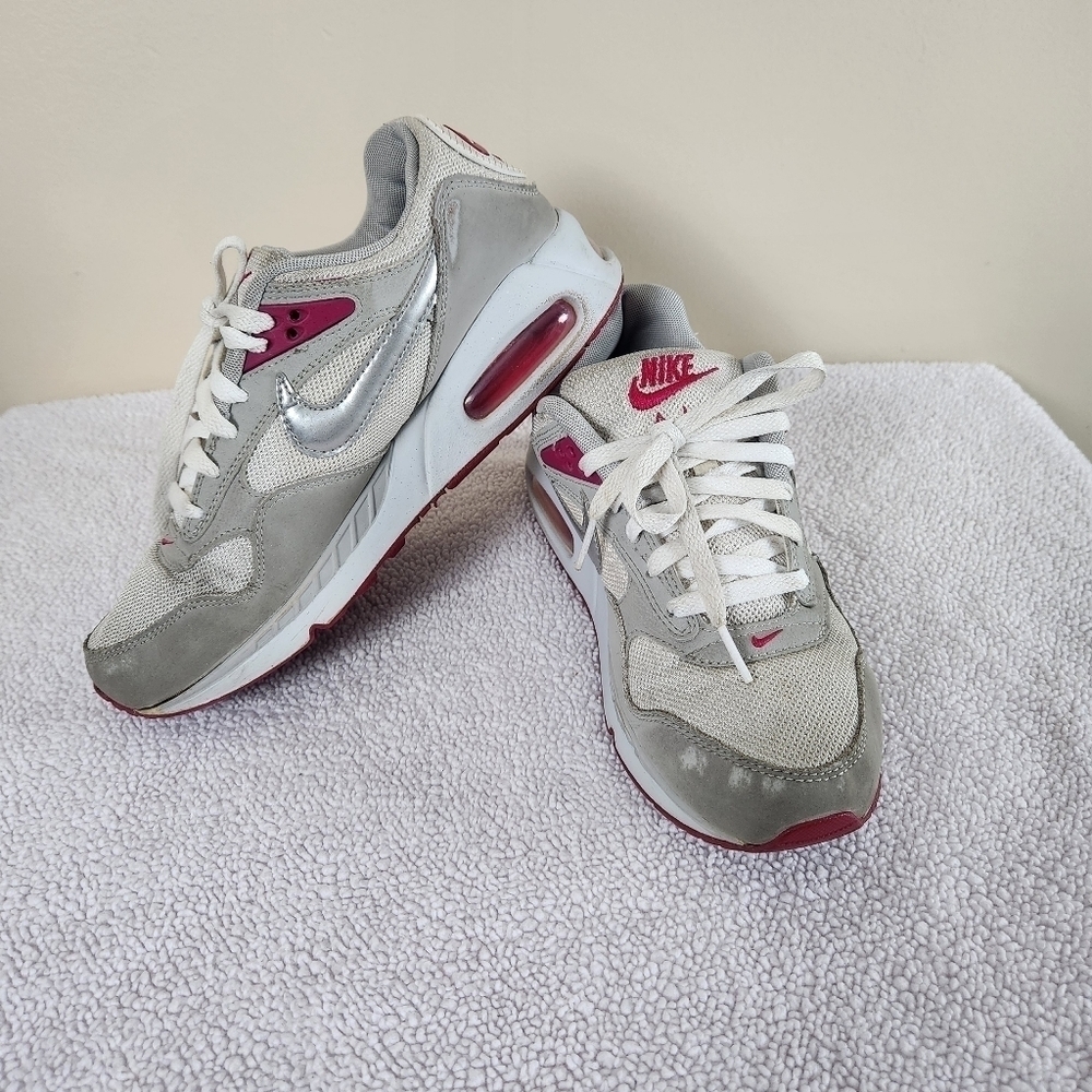 Nike Air Max Correlates - fuchsia silver grey white size 8.5